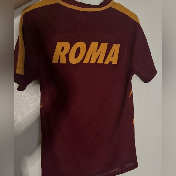 AS ROMA Nike 2016 2017 Pre Match Training Football Jersey Shirt Size small - Picture 2 of 2